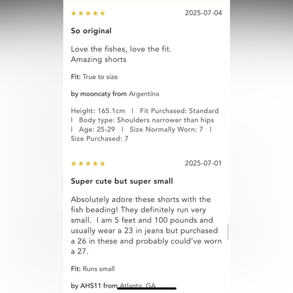 Anthropologie NWT The Colette Beaded Icon Shorts by Maeve size 25. - Picture 15 of 16